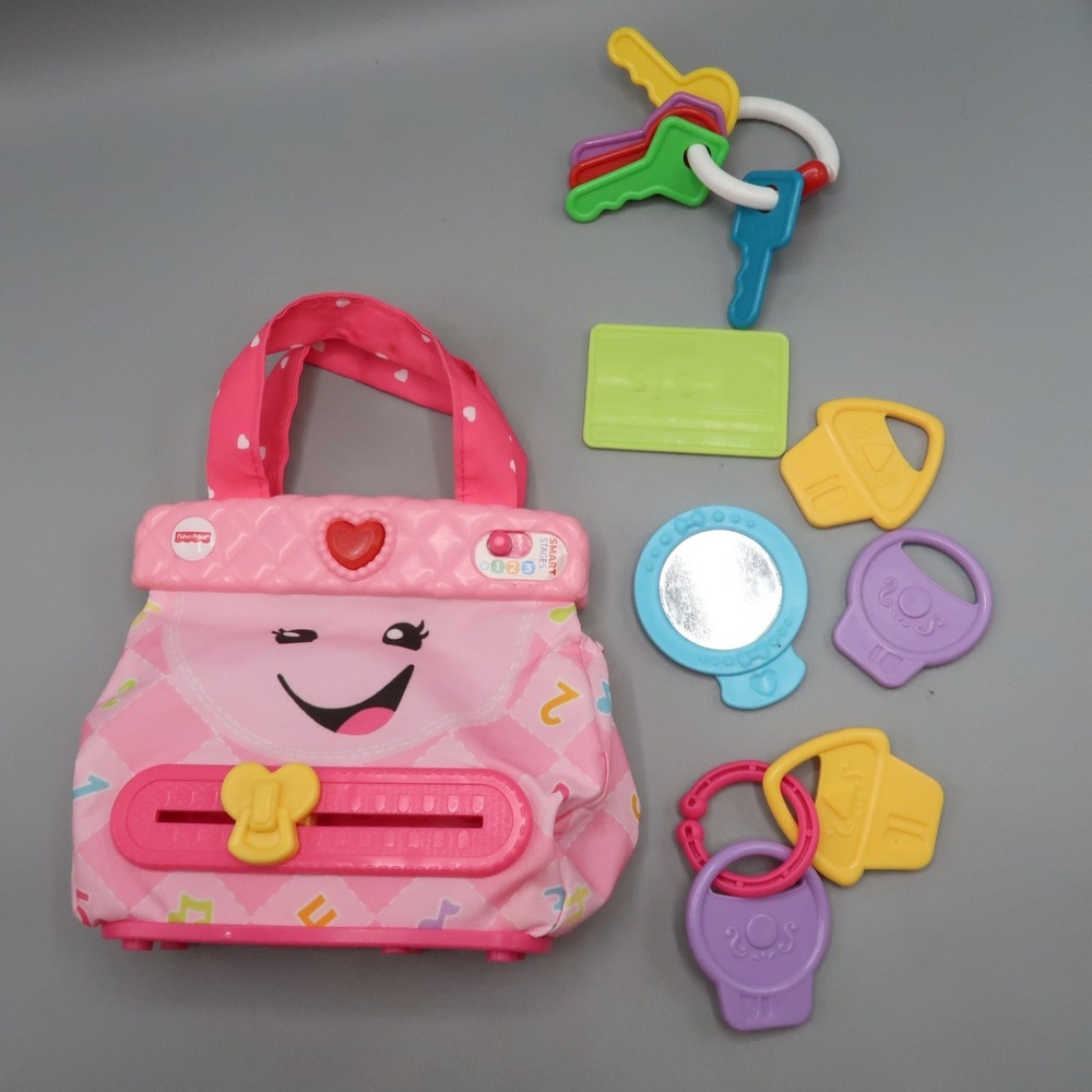 Fisher Price Laugh Learn‎ Smart Purse with Credit Card Keys Accessories Toy